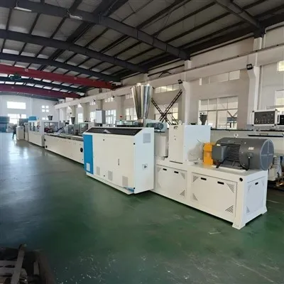Llinell peiriant allwthio panel drws pvc